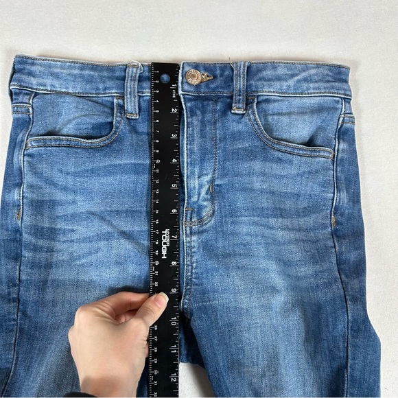 American Eagle Hi Rise Jegging Women’s 4 Short Next Level Stretch High Rise Jean - Picture 10 of 13